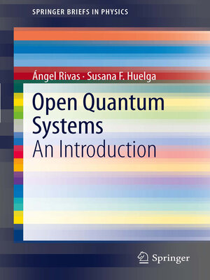 cover image of Open Quantum Systems